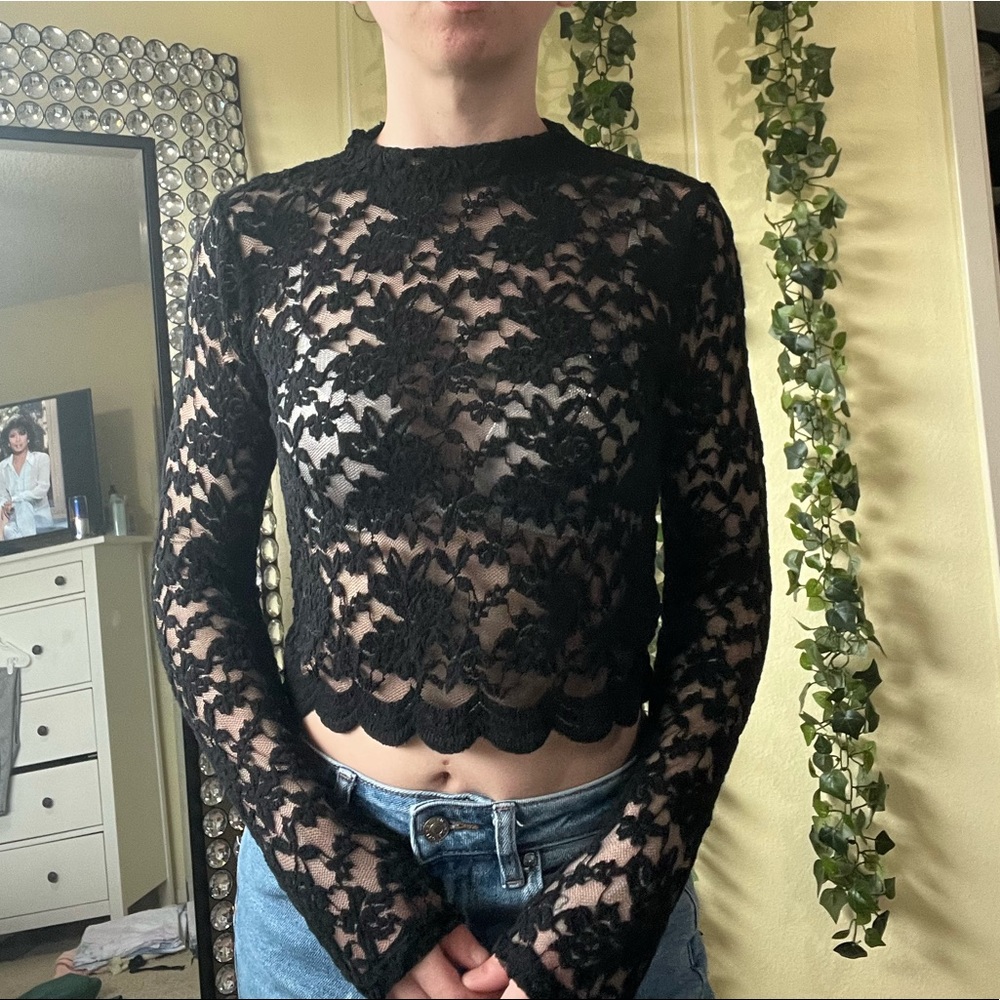 Black ambiance tunic